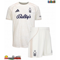 Camisa de Futebol Nottingham Forest Dan Ndoye #14 Equipamento Secundário Infantil 2025-26 Manga Curta (+ Calças curtas)